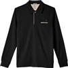 Coveri Polo Uomo a Manica Lunga con Tasca Taschino Caldo Cotone Felpato M L XL XXL 3XL (XXL - Moro)