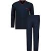 Adamo Marina Pajamasuit con scollo a V oversize, 2xl-8xl:6xl