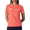 Champion SS Tee, T-Shirt Donna, Ps004, XS