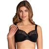 Anita 5822 Lucia Reggiseno Confortevole Donna con Ferretto Ricamo Floreale Nero 6F