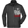 Vestin Felpa Unisex Full Zip - Canzone Teschio Pirati - Super vestibilità Top qualità (IT, Testo, L, Regular, Regular, Blu)