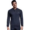 Galeone - Biancheria e Tessuti Pigiama Uomo Color Antracite E Grigio in Tessuto Punto Milano Pigiama Uomo Invernale Confortevole Pigiama da Uomo Morbido Ed Elastico Pigiami Uomo Linea Prestige (XL)