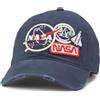 American Needle - Cappello con Visiera NASA Iconic Navy