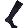 ROSSI CALZE 6 Paia Calza Lunga Uomo ROSSI 205 in Cotone Egiziano, Tallone Rinforzato Rimagliato a Mano, Extra Morbide e Resistenti, FRANCESE 39-41