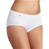Sloggi Women Basic 4 Paia Midi Slip, Bianco Taglia 12 Bianco
