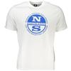 NORTH SAILS T-SHIRT MANICHE CORTE UOMO BIANCO