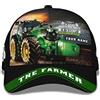 403 Donna Uomini Cappello da Baseball Regolabile Berretto da Baseball Trucker Cappellino Trattore Personalizzato Stampato in 3D The Farmer - Non Mi Fermo Quando Sono Stanco, Mi Fermo Quando Ho Finito