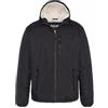 Schott NYC Parka con cappuccio foderato Sherpa Schott BLADEN, Nero , XXXL