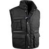 Generico Gilet da lavoro Sottozero modello Antares, colore nero, imbottito (IT, Testo, 3XL, Regular, Regular, Nero)