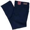 SEA BARRIER - Pantalone da Uomo Taglie Forti in Caldo Fustagno Elasticizzato Nero (IT, Numero, 66, Regular, Regular, Blu)