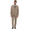 Giosal Abito Uomo Doppiopetto Gessato Completo Giacca con Pantaloni da Cerimonia Elegante (IT, Numero, 48, Regular, Regular, Blu3)