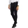 Ciabalù Pantaloni Uomo Invernali in Cotone a Quadri Pantalone Chino Elegante Slim Fit (Nero, 44)