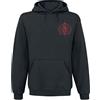 Slipknot Blurry Uomo Felpa con Cappuccio Nero S 50% Cotone, 50% Poliestere Regular
