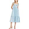 Pepe Jeans Mallory Print, Vestito Donna, Blu (Wave Blue),M