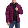 TMK Piumino Uomo Primaverile Autunnale con Cappuccio 100 Grammi art. 8201 (IT, Testo, M, Regular, Regular, Camel)