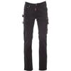 PAYPER West Pantaloni Denim da Uomo Taglio Jeans con Tasconi Elasticizzati, Colore: Nero, Taglia: 50