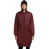 khujo Cappotto invernale da donna, caldo, extra lungo, brillante, bomber Lulu, XS-XXL, Burgundy red (rosso bordeaux), M