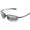 Maui Jim Ho'okipa Reader Universale Fit Nero Lucido Grigio Neutral Polar+, Nero , Taglia unica
