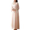 Homgro Camicia da Notte da Donna vittoriana a Maniche Lunghe Camicie da Notte Vintage Autunno Camicia da Notte, A-Rosa Chiaro, S