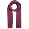 Calvin Klein sciarpa Monologo Embroidery Knit Scarf Amaranth porpora