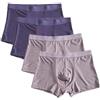 BORATO Intimo da Uomo Taglie Forti Slip da Uomo per Taglie Forti4 Pz/Lotto 10XL Boxer Brief XXXXL Pantaloncini di Grandi Dimensioni Traspiranti della Biancheria Intima 5XL 6XL 7XL 8XL-Nero-5XL-4pcs