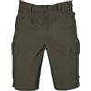 Ergos Workwear JRC SESTRI Pantalone Corto da Uomo Multitasche Tessuto Elasticizzato Nylon Asciugatura Rapida (IT, Testo, 3XL, Regular, Regular, Standard, Nero)