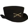 HINAYOSAN Cappello fedora vintage vittoriano età corta cappello mago occidentale versatile Trilby cappello a cilindro per cena all'aperto abbigliamento casual, Nero , 2-3