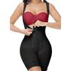 M MYODRESS Fajas Colombianas Moldeadoras Body Shaper BBL Post Chirurgia Postpartum Stage 2 3 Indumento Ad Alta Compressione, nero, Small