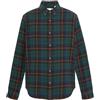 Timberland Camicia da uomo in flanella di peso medio a quadri, colore verde (confezione da 1), Verde, XXL