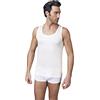 Nottingham 3 Pezzi Canottiera Uomo Spalla Larga VL18 in Lana e Cotone (Bianco, 7/XXL)