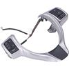 CFTGIW Interruttore del Volante d'argento Multifunzione Controllo Adattamento dell'auto Sostituzione per il Volante 2012-2017 Switching Wheel Wheel Control Pulsante Pulsante