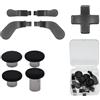 Dogxiong Levette 9 in 1 per controller Elite Series 2 Core, D-Pads di ricambio per controller Xbox Elite 2 Core, palette di controllo Elite per Xbox Elite 2 Core, parti di accessori per Xbox One Elite 2 (nero)