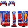 GALSOR Protettivo Per PS5 Skin Disc Edition Anime Console E Controller Vinile Cover Wraps Per PS 5 Version 04224 Senza Bolle E Senza Residui