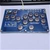 SPORTARC Stick Arcade senza stelo per SKY2040 Pro A4/per controller Hitbox, capacità Turbo, facile personalizzazione, tastiera a 14 tasti, design elegante e trasparente, compatto e portatile, (blu trasparente)