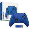 Generico Per il controller Gamepad per PC con ricevitore wireless 2.4G, impugnatura Rocker Gaming anti-scivolo, per console Xbox, Windows e accessori Gamepad per PC (blu)