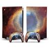 GALSOR Protettivo Decal Skin Per PS 5 Disk Edition Console 2 Controller Vinile Cover Skin Wraps Per PS5 Disc Version 10843 Senza Bolle E Senza Residui