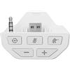 CHEOTIME Adattatore per cuffie stereo, adattatore per microfono audio per controller X box One, potenziatore audio con 4 modalità EQ e modalità di rilevamento, supporto jack da 3,5 mm,