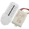 Yechiry Interruttore di Telecomando Senza Fili Comodo per Lampada di Cristallo Luce di Cupola Luce a LED per la Casa 1/2/3/4 Modi On / Off AC180-240V 1000W (#2)