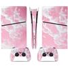 LNMLRBXEXZ Compatibile Con Adesivi Skin Per PS5 Slim Skin Disc Edition & Digital Console E Controller Vinyl Cover Skins Wraps Resistente Ai Graffi, Compatibile Con 95411 Avvolgimento(Disc Version)