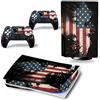 PDURMBUAB Nessuna Schiuma Nessuna Bolla Per PS5 Skin Disc Edition & Digital Console E Controller Vinyl Cover Skins Wraps Resistente Ai Graffi, Compatibile 31445(Disc Version)