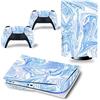 GALSOR Protettivo Per PS5 Skin Disc Edition Anime Console E Controller Vinile Cover Wraps Per PS 5 Version 34320 Senza Bolle E Senza Residui