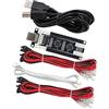 SJ@JX Arcade Game 2 Player USB Encoder Board Macro Command Zero Delay Gamepad Button Joystick Controller for Nintendo Switch PC PS3 Raspberry Pi