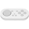 Fockety Controller, Controller da Gioco Compatto con Cavo e Cinturino, 14 Fantastiche modalità di Illuminazione RGB Gamepad Portatile Bluetooth per (White)