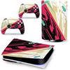 GALSOR Protettivo Per PS5 Skin Disc Edition Anime Console E Controller Vinile Cover Wraps Per PS 5 Version 48798 Senza Bolle E Senza Residui