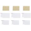 Jectse Protettore dello Schermo da 3 Pacchi per Console 3DS XL LL, Anti -bagliore e Anti -blu, Sostituzione del Kit di Riparazione dello Schermo LCD per 3DS XL LL