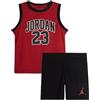 Jordan 23 Jersey Set Set Bambino/a rosso/nero - sintetico, rosso, 5-6 Anni