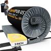 CYMULA CertiPUR-US Materasso da campeggio in memory foam, portatile in schiuma per campeggio, materasso arrotolabile per adulti, tappetino per dormire per ospiti, letto per pigiama party, materasso