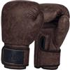 wueiooskj Guantoni da boxe per uomo e donna, guanti da sparring per esercizi in casa, palestra, kickboxing, marrone, 12 once, Marrone scuro 12 oz, 36x15x13.5 cm
