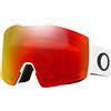 Oakley Fall Line XL Occhiali da Sole, Torcia da Neve Multicolore (Bianco Opaco/Prizm Snow Irridium, Unisex-Adulto