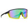 Demon Occhiali sportivi unisex con incisione, colore nero opaco, taglia unica